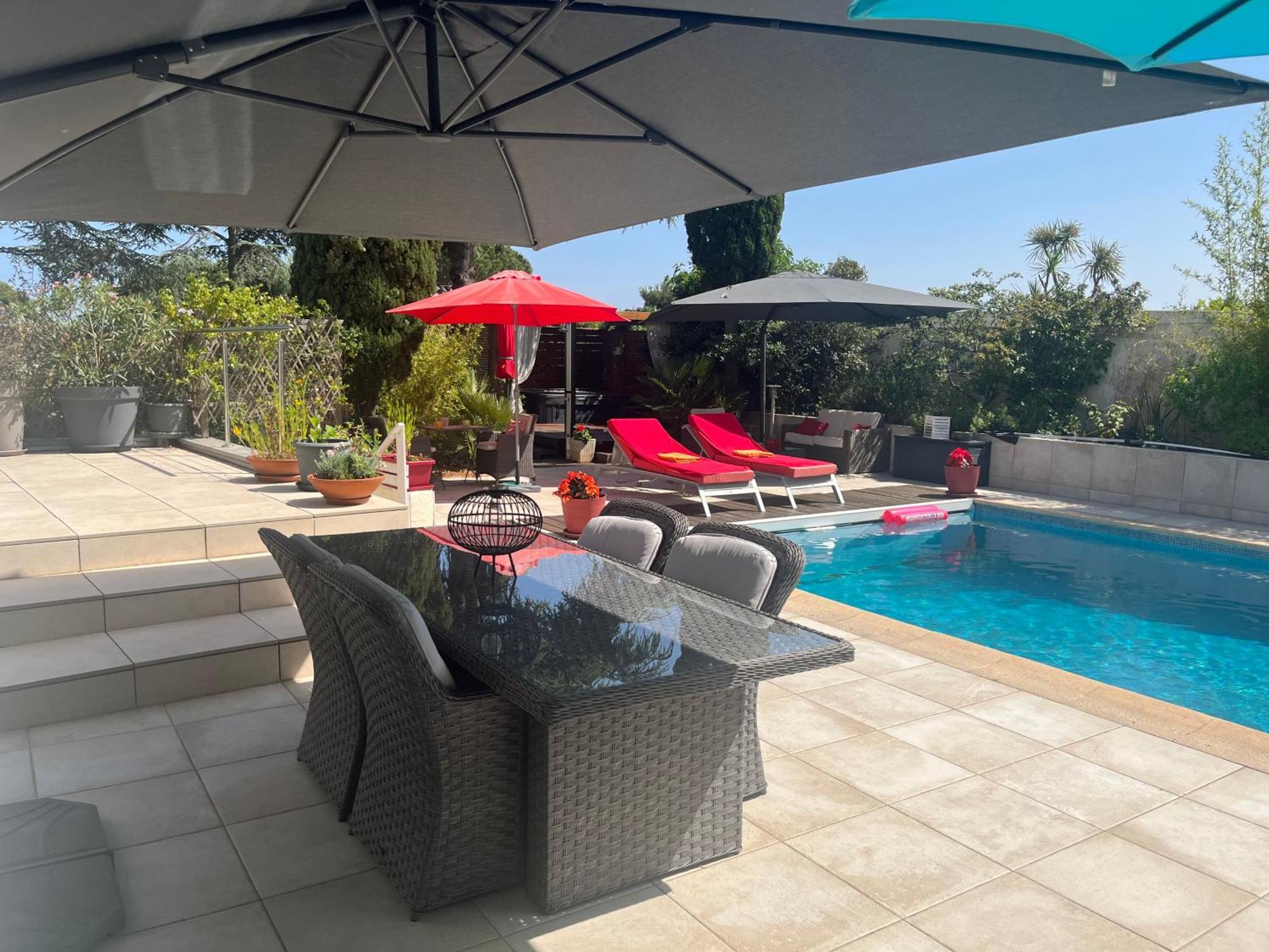 La Villa Des Cedres & Spa Cap D'Agde "Adult Only" Exteriér fotografie